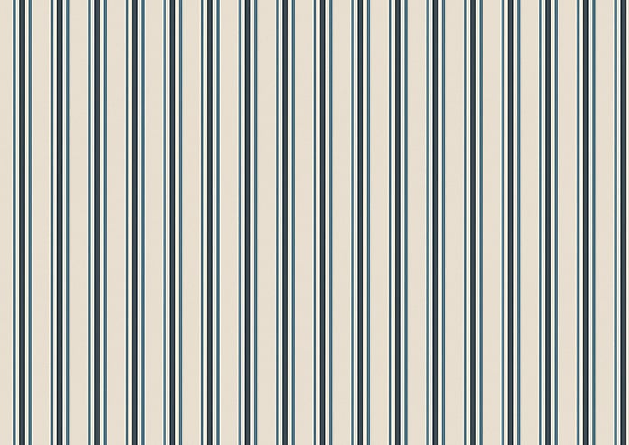 The British Stripe Co. Mary, Polzeath No.2 - Twist&Fit Roman Blind - Image 8